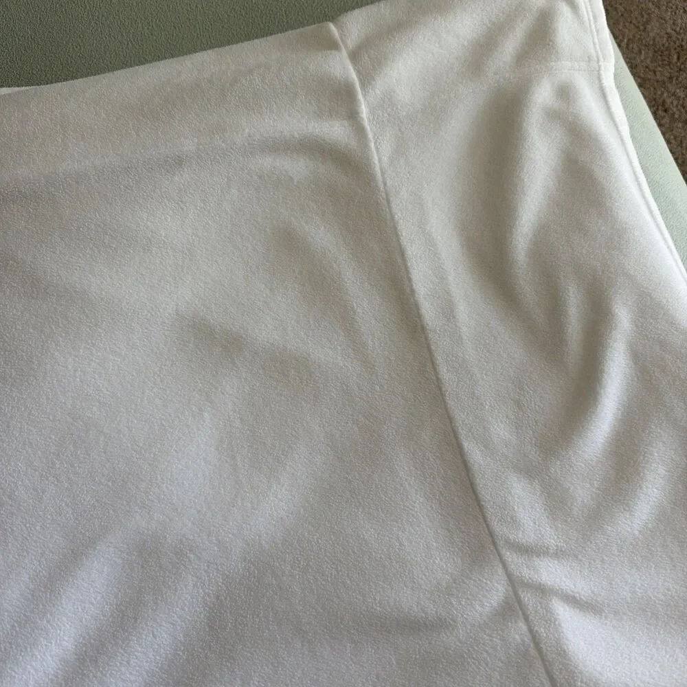 Berkshire Blanket Cal King All-Season Microfleece Top Sheet/Blanket White